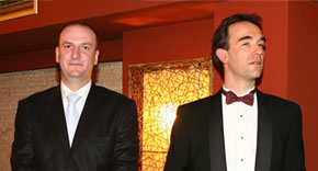 Mr. Gavrilovski and British Ambassador in Macedonia Mr. Key
